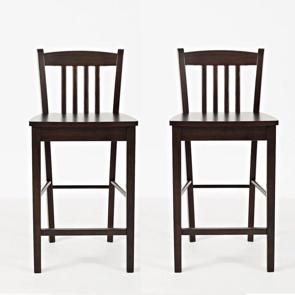 Tribeca Contemporary Counter Height Barstool (Set of 2). Picture 1