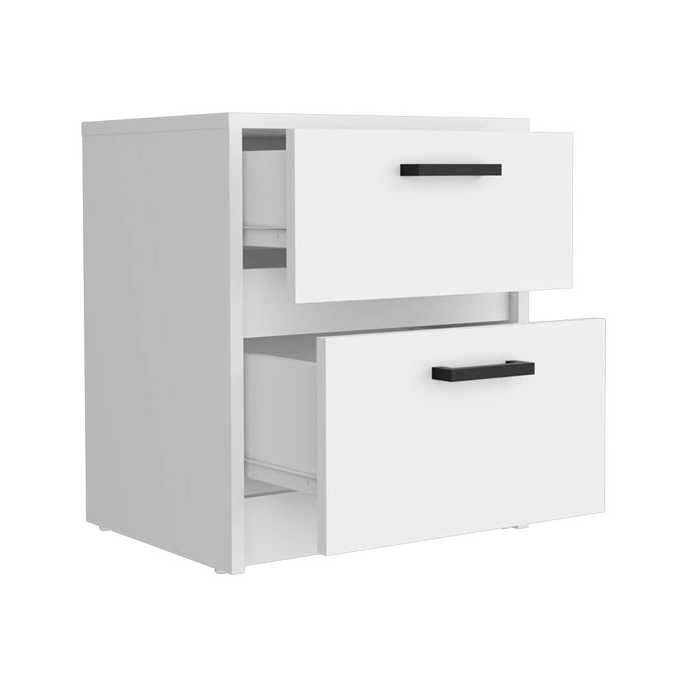 Trivor Nightstand White MDF. Picture 2