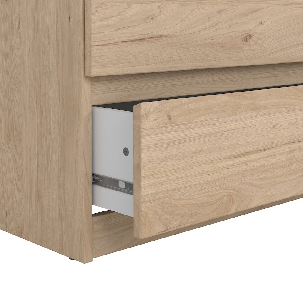 Scottsdale 6 Drawer Double Dresser, Jackson Hickory. Picture 5