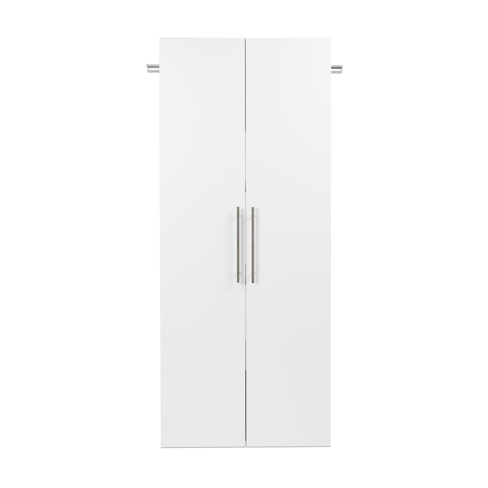 White HangUps 120" Storage Cabinet Set I - 6pc. Picture 8