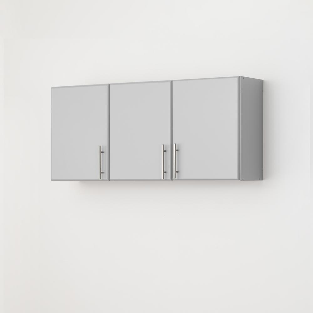 Elite 54 inch Wall Cabinet, Gray. Picture 11