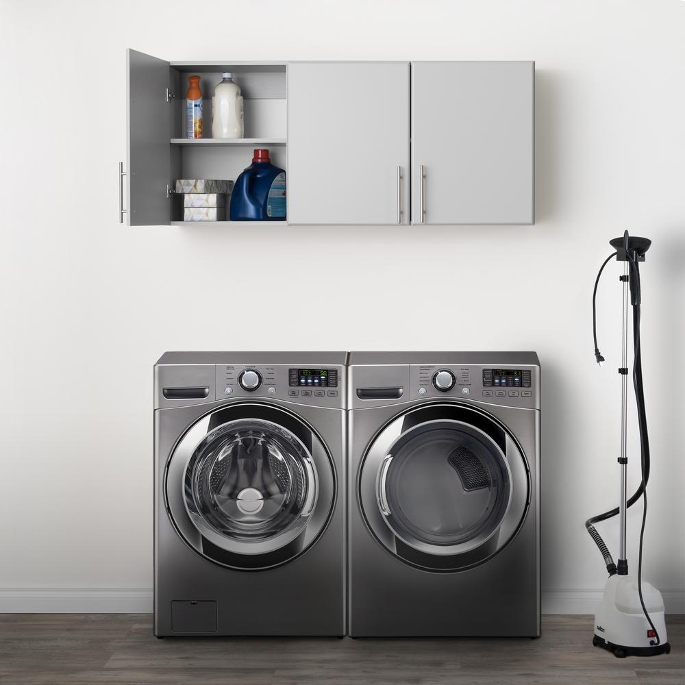 Elite 54 inch Wall Cabinet, Gray. Picture 17