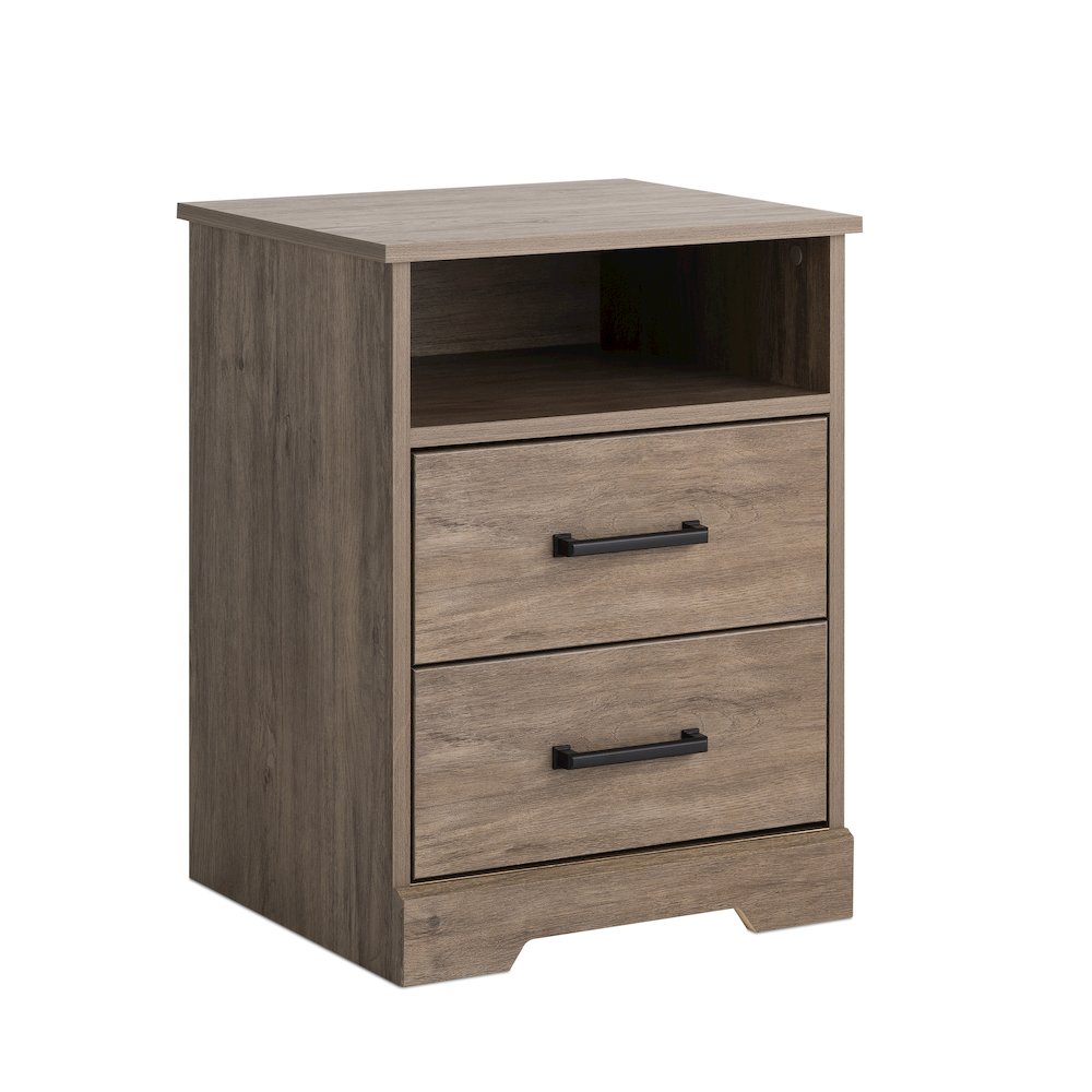 Nightstand Bedside Table, Brown Nightstand for Bedroom. Picture 2