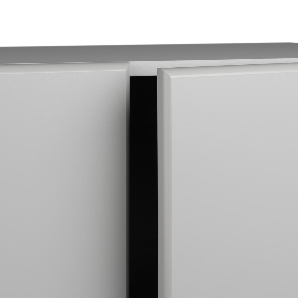 Elite 32" Storage Cabinet, Light Gray. Picture 6