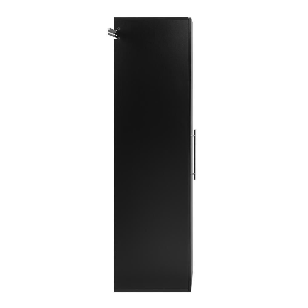 HangUps 18 inch Narrow Storage Cabinet, Black. Picture 6