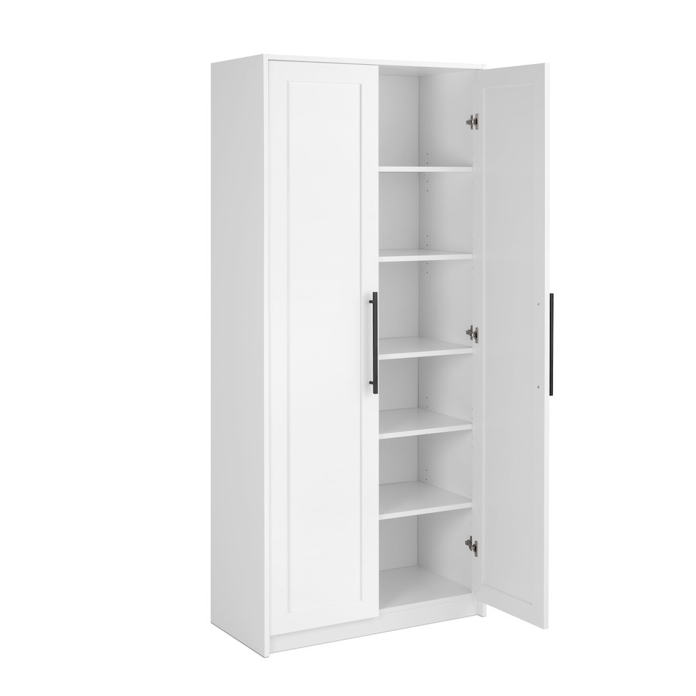 Elite Premium Home Doors, Storage, Bathroom, Pantry Cabinet with 5 Shelves. Picture 10
