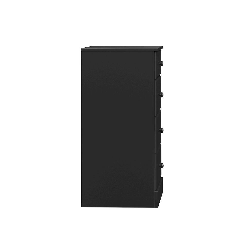 Astrid 4-Drawer Dresser, Black. Picture 10