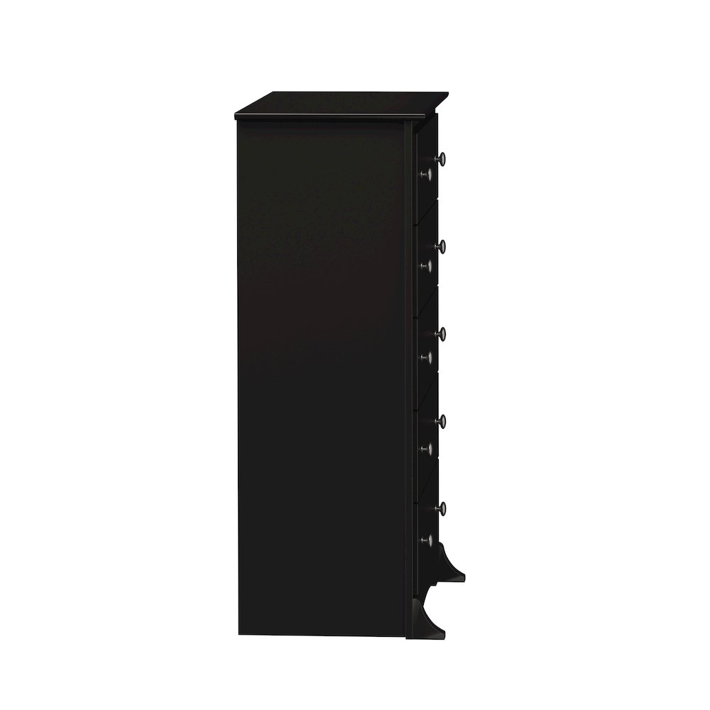 Black Sonoma 5 Drawer Chest. Picture 12
