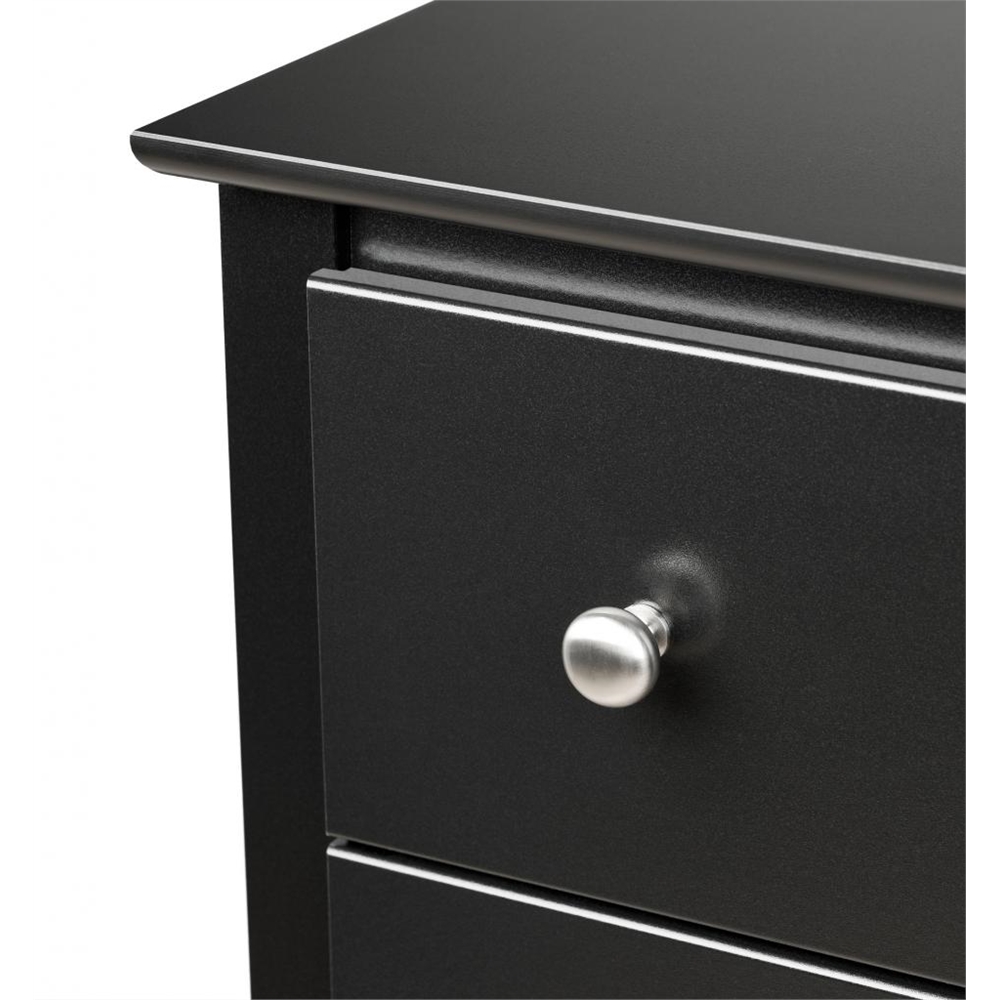Black Sonoma 2 Door Armoire. Picture 3