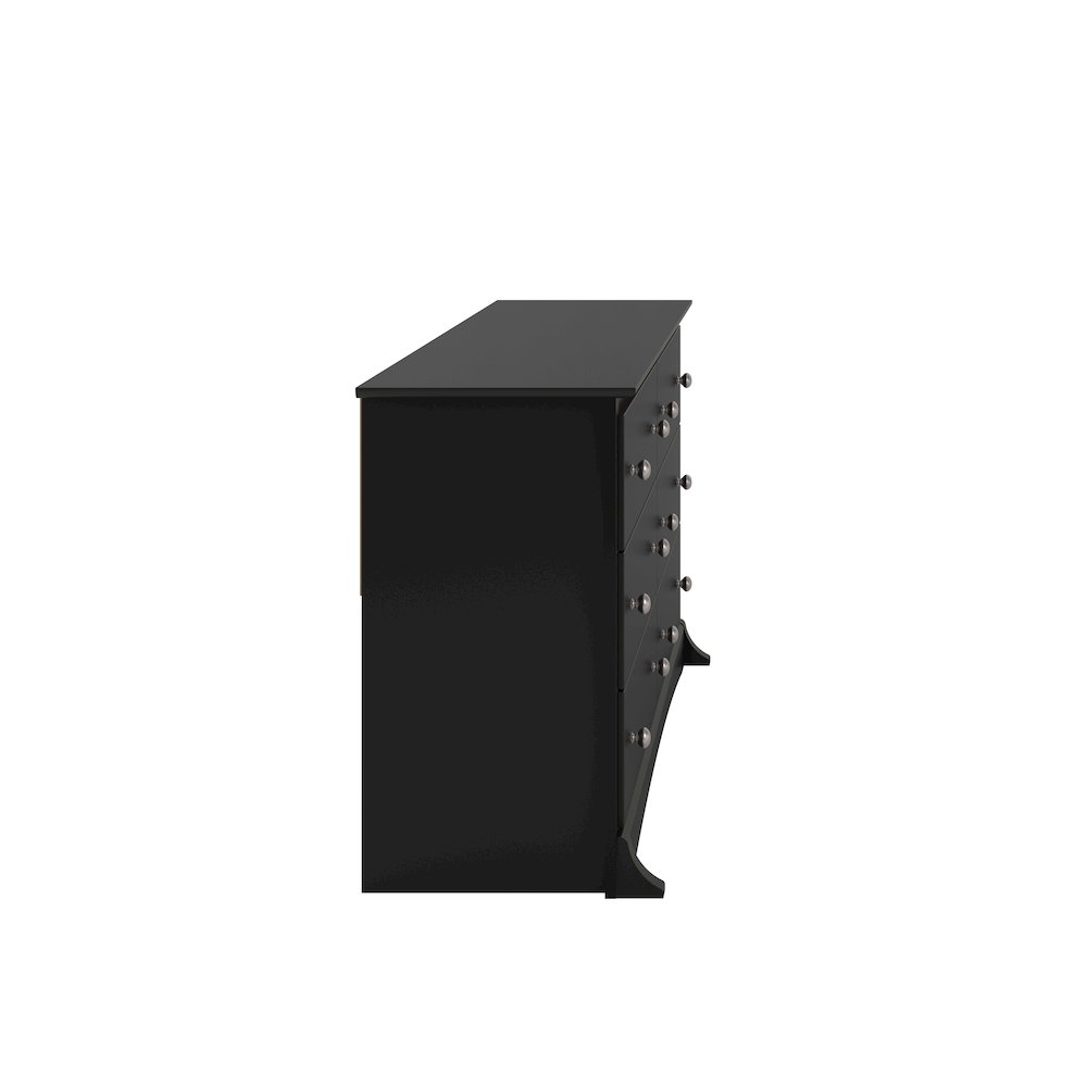Black Sonoma 6 Drawer Dresser. Picture 1