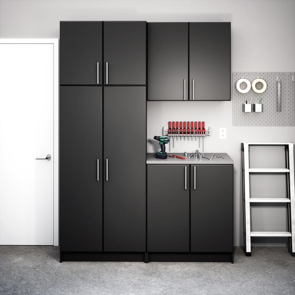 Elite 32 inch Base Cabinet, Black. Picture 8