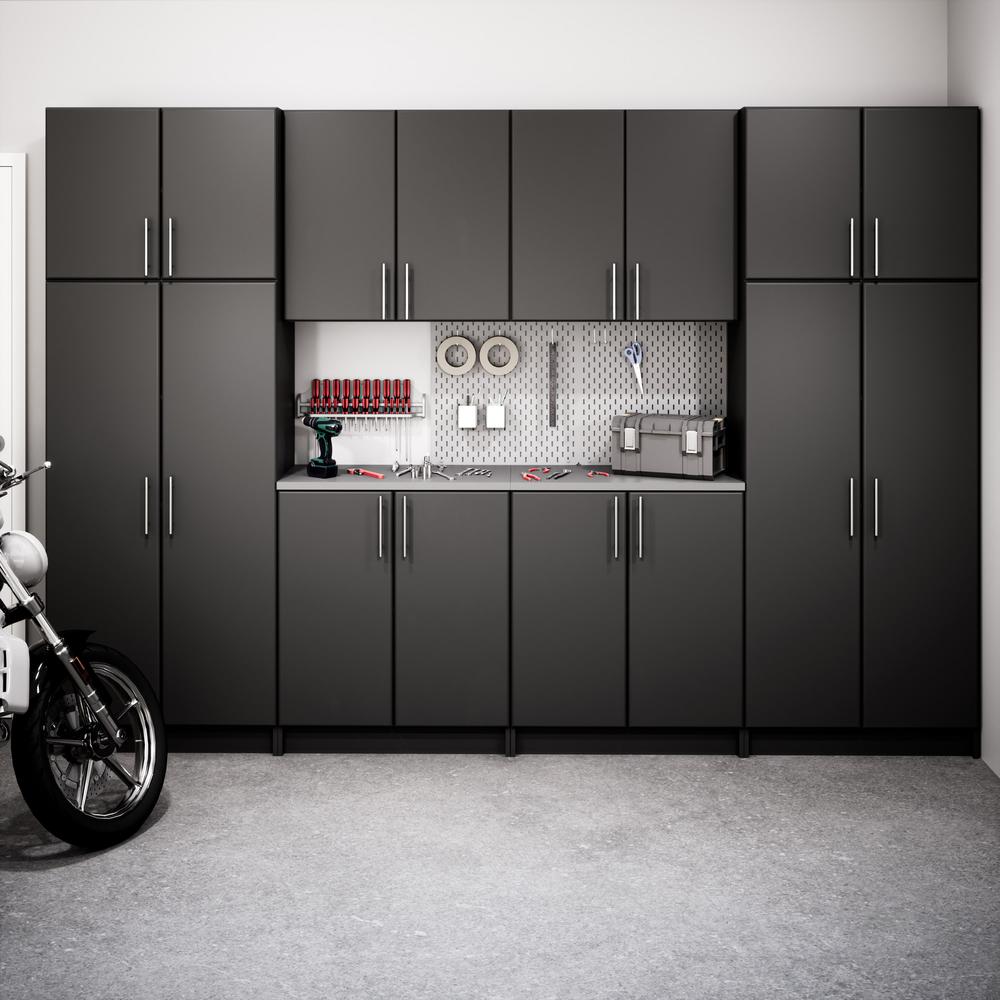 Elite 32 inch Base Cabinet, Black. Picture 9
