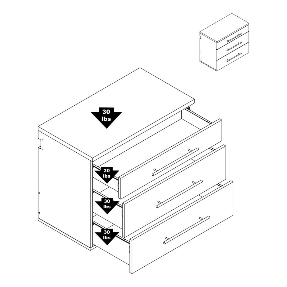 Black HangUps Work Storage Cabinet Set U - 6pc. Picture 19