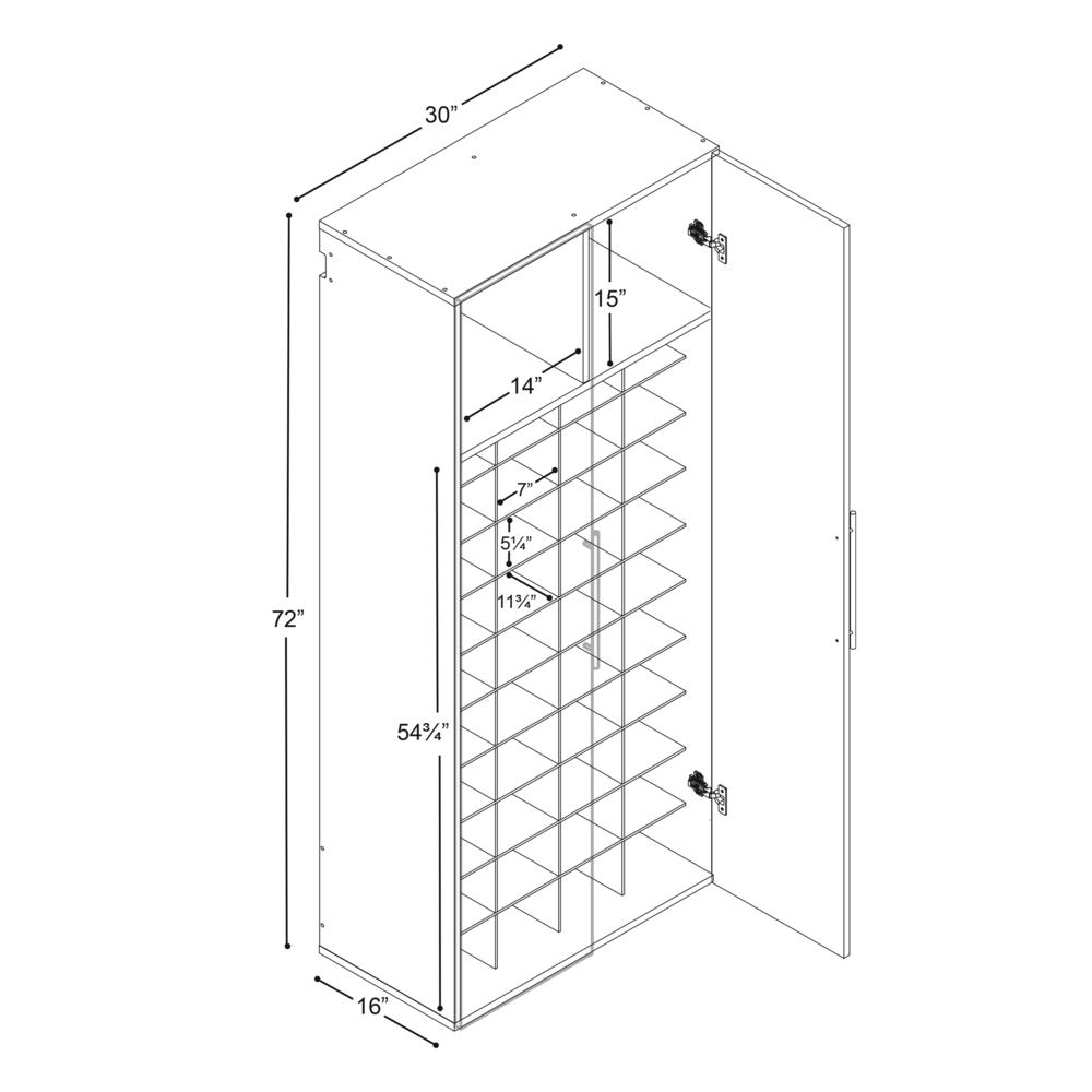 HangUps Shoe Storage, Black. Picture 8