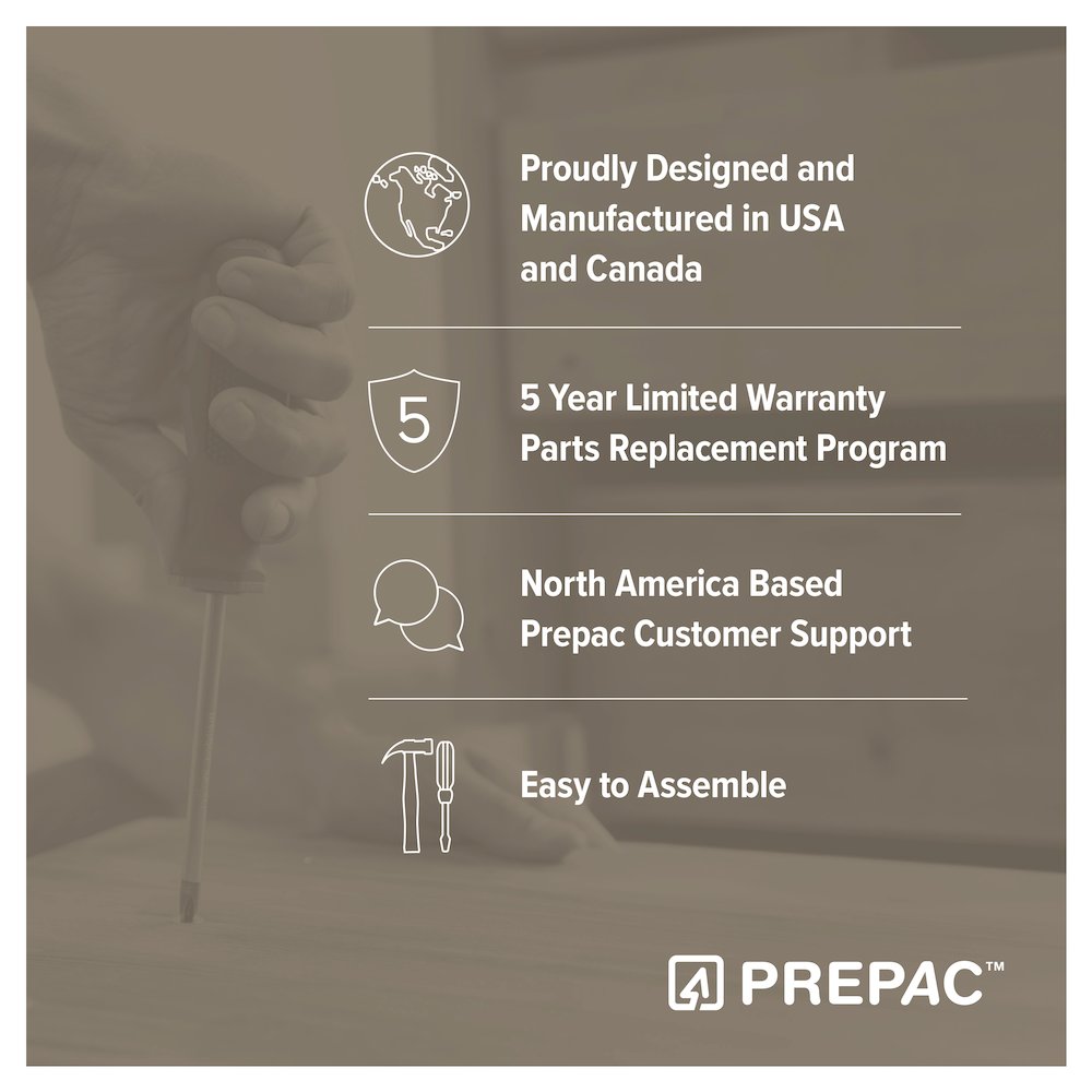 Milo Mid Century Modern  6-drawer Dresser, Drifted Gray. Picture 9