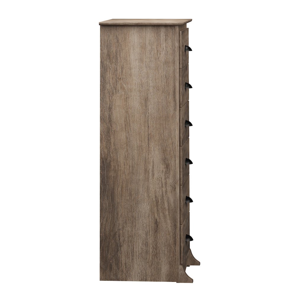 Salt Spring Tall 6-Drawer Chest, Drifted Gray. Picture 11