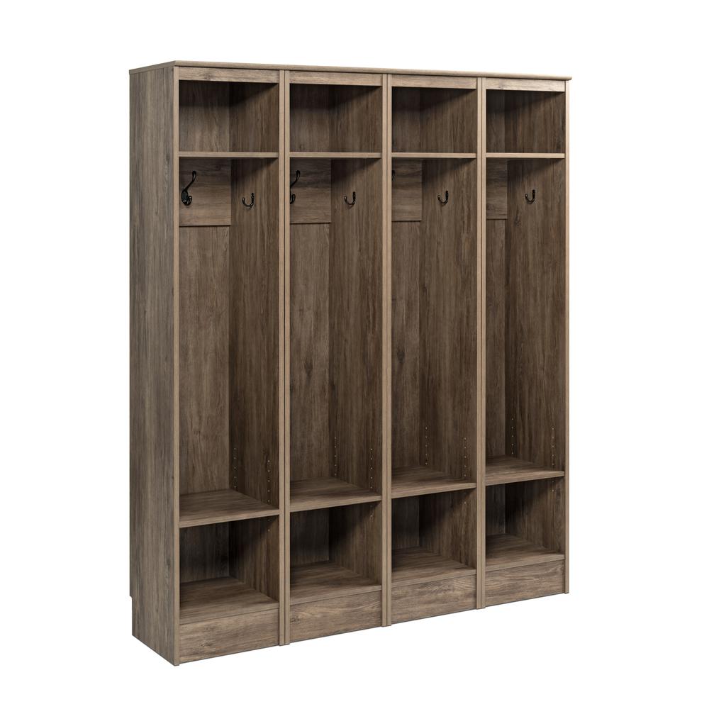 Narrow Entryway Organizer, Drifted Gray. Picture 6