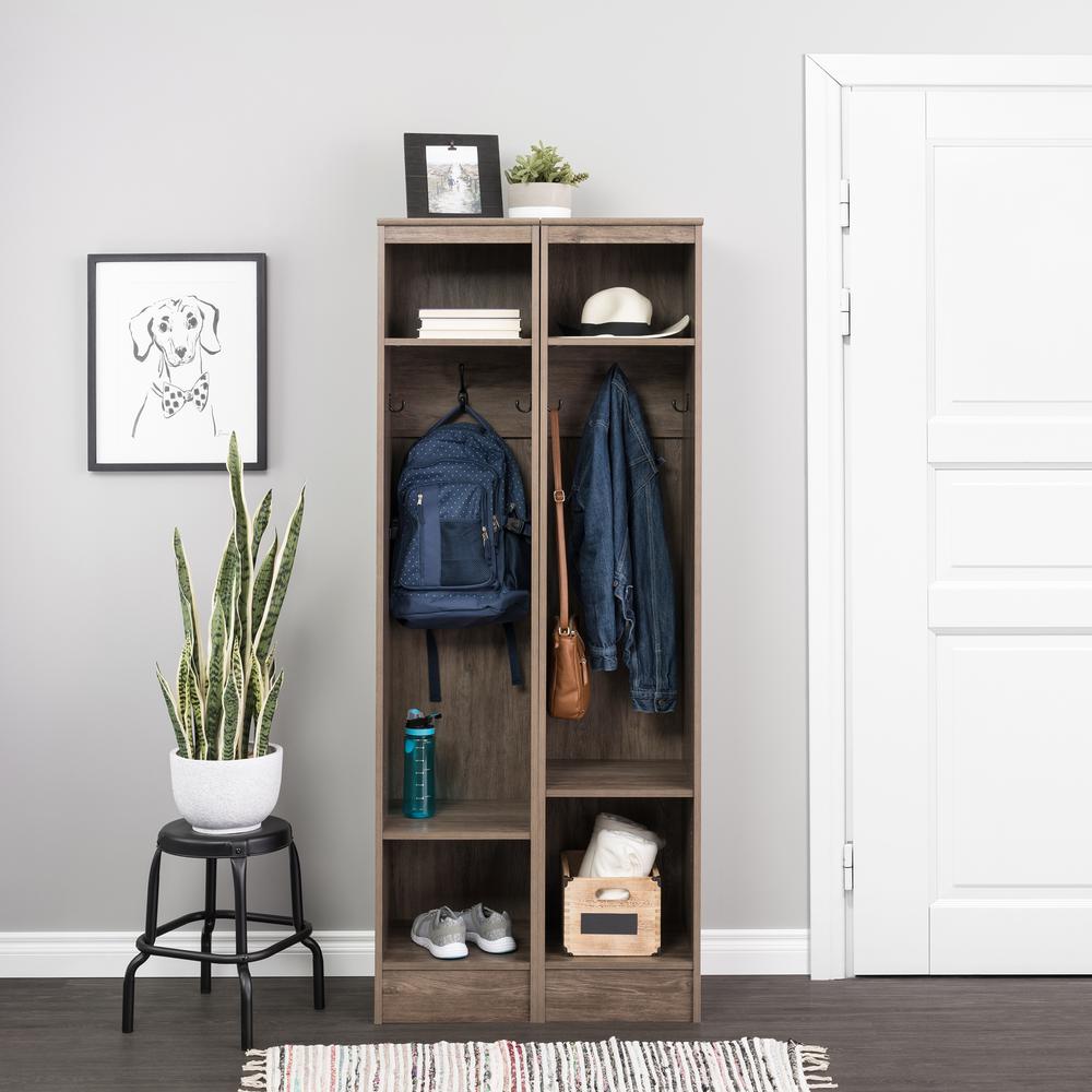 Narrow Entryway Organizer, Drifted Gray. Picture 14