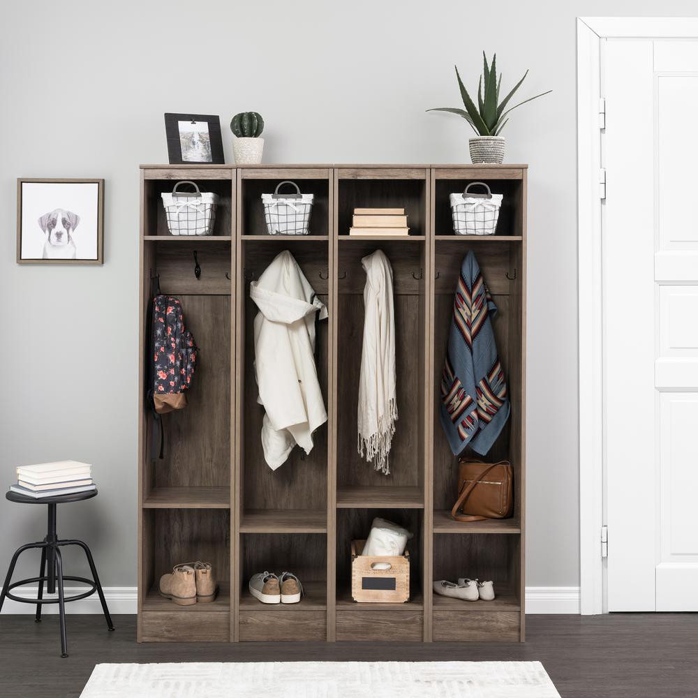 Narrow Entryway Organizer, Drifted Gray. Picture 15