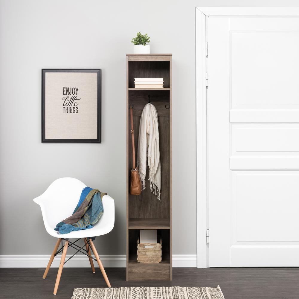 Narrow Entryway Organizer, Drifted Gray. Picture 24
