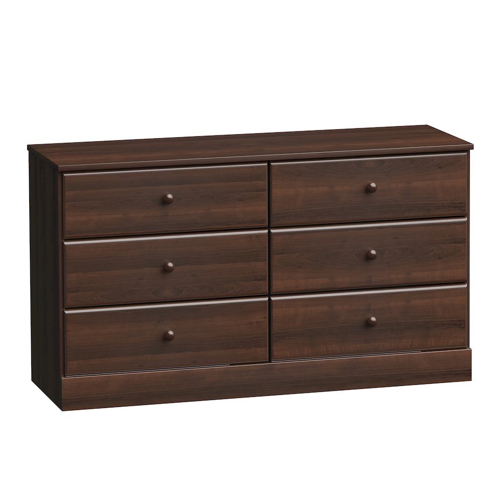 Astrid 6-Drawer Dresser, Espresso. Picture 2