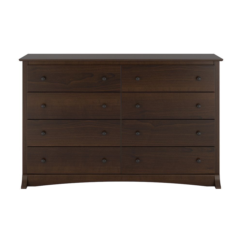 Prepac Fremont 8-Drawer Dresser, Espresso. Picture 2
