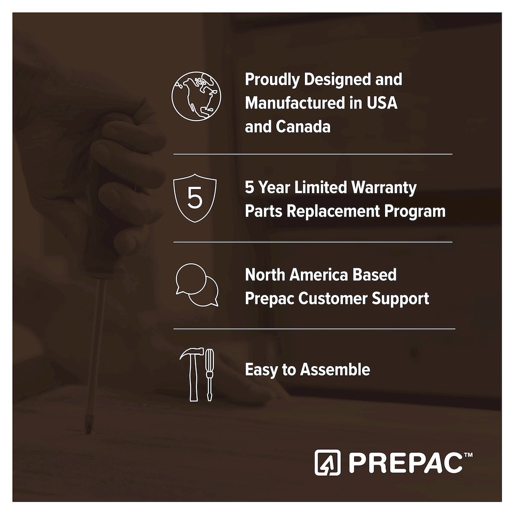 Prepac Fremont 8-Drawer Dresser, Espresso. Picture 11