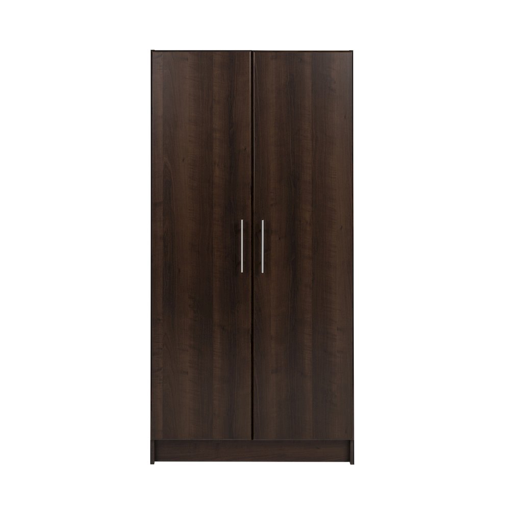 Elite 32" Wardrobe Cabinet, Espresso. Picture 3