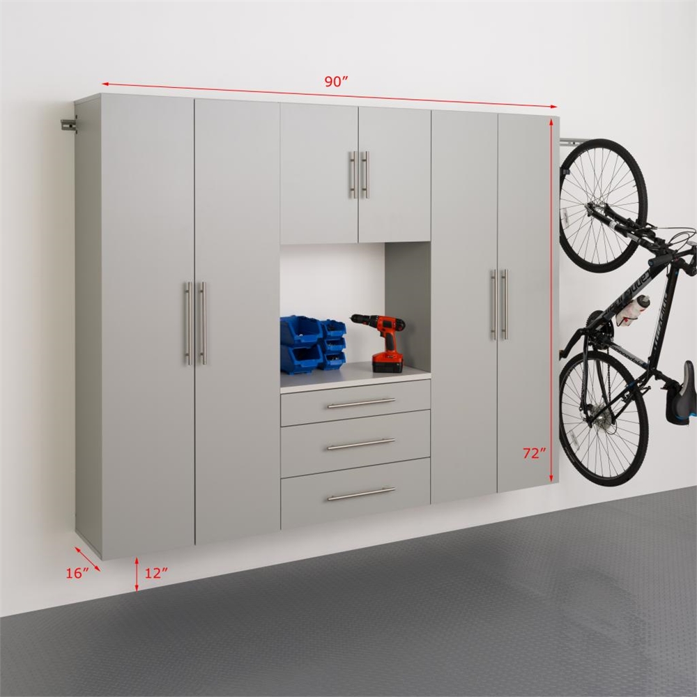HangUps 90" Storage Cabinet Set G - 4pc. Picture 3