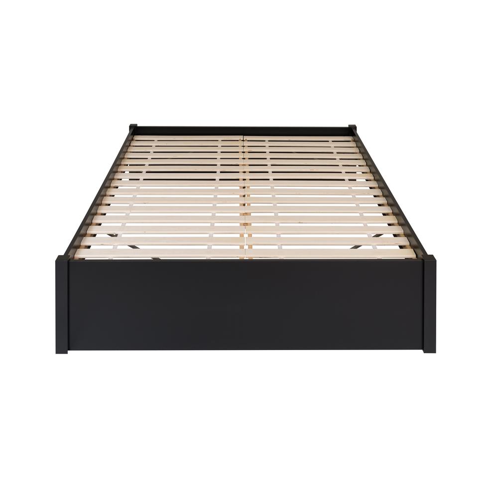 Queen Select 4-Post Platform Bed, Black. Picture 2