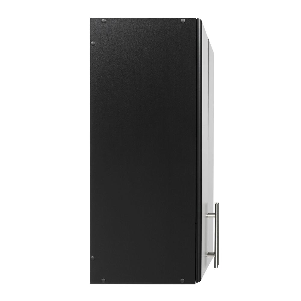Elite 32” Wall Cabinet, Black. Picture 5
