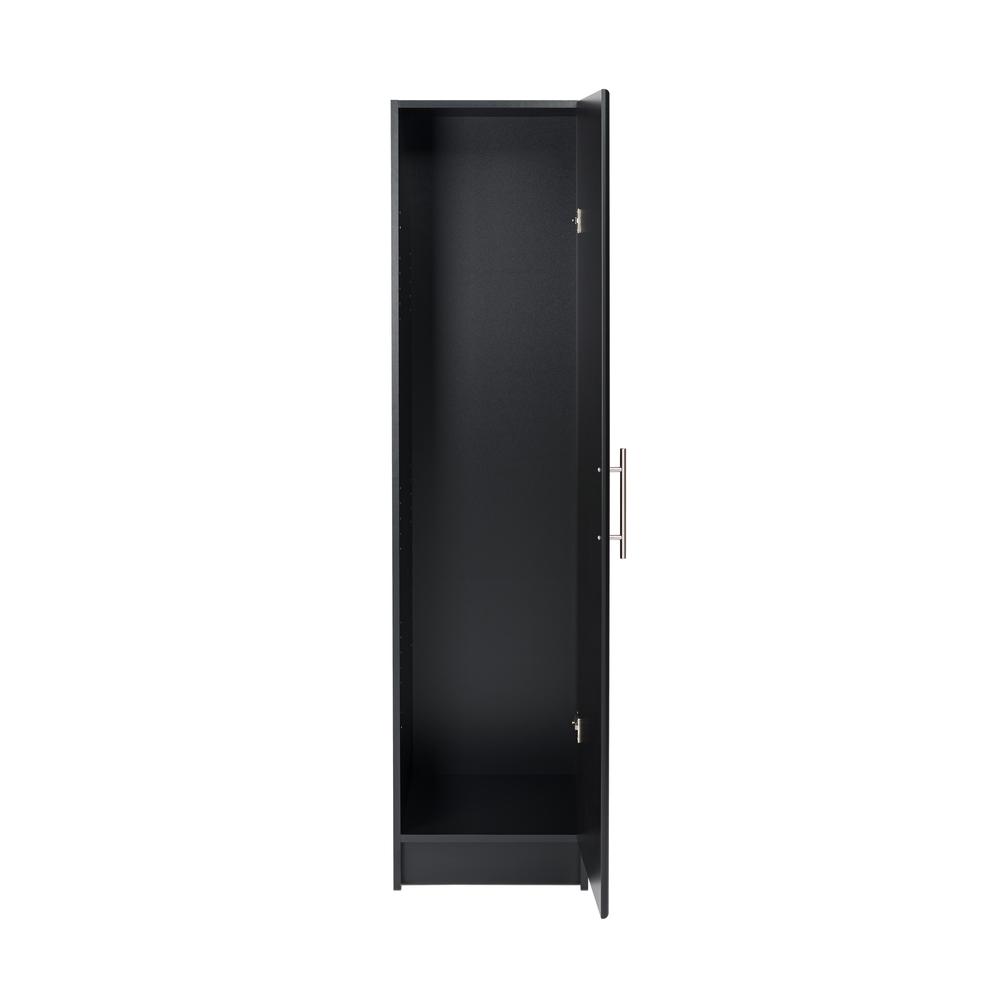 Elite 16" Narrow Cabinet, Black. Picture 4