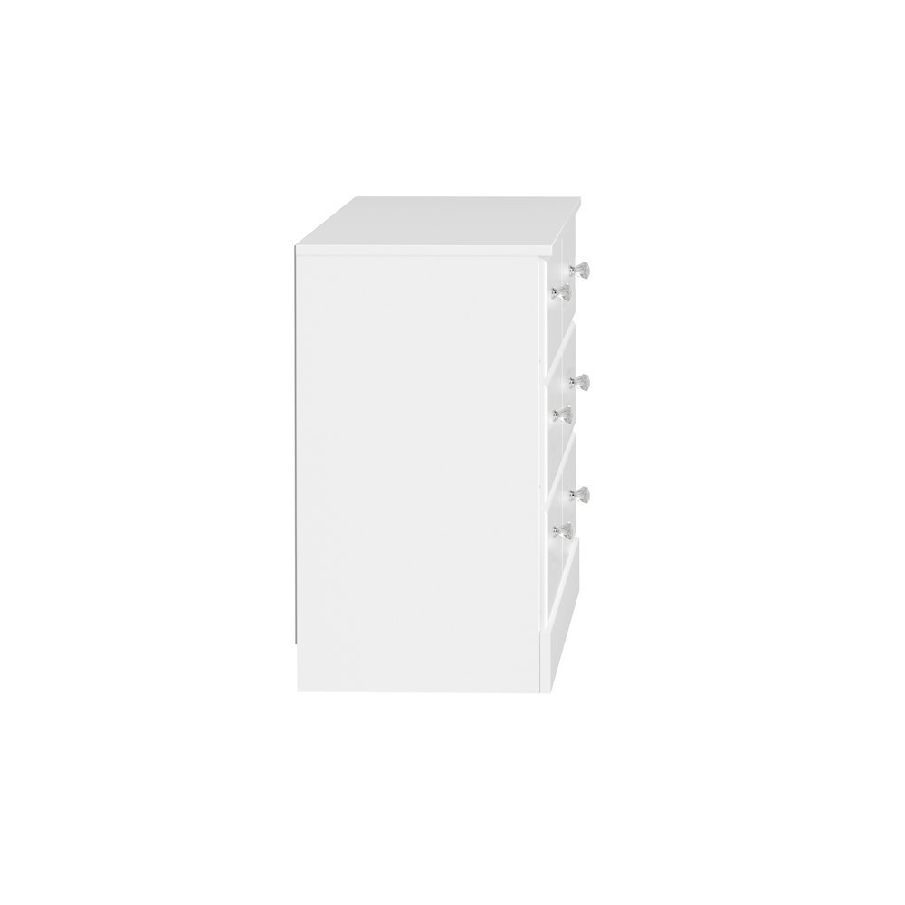 Astrid 6-Drawer Dresser, White. Picture 20