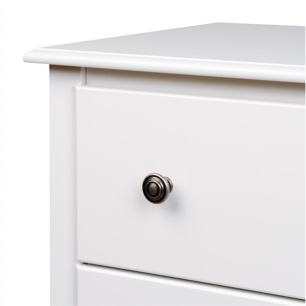 White Monterey 2 Door Armoire. Picture 3