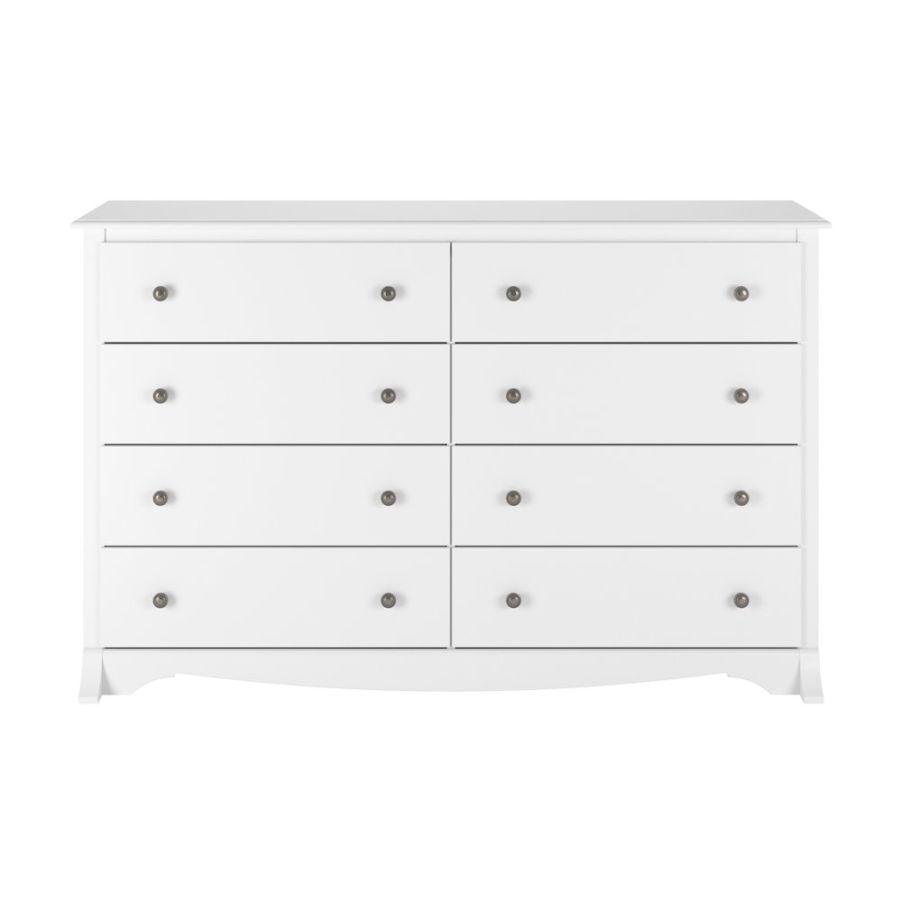 Prepac Monterey 8-Drawer Dresser, White. Picture 2