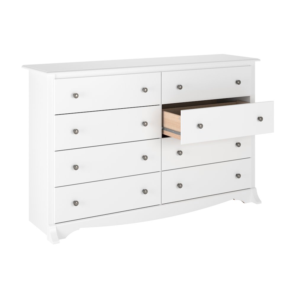 Prepac Monterey 8-Drawer Dresser, White. Picture 11
