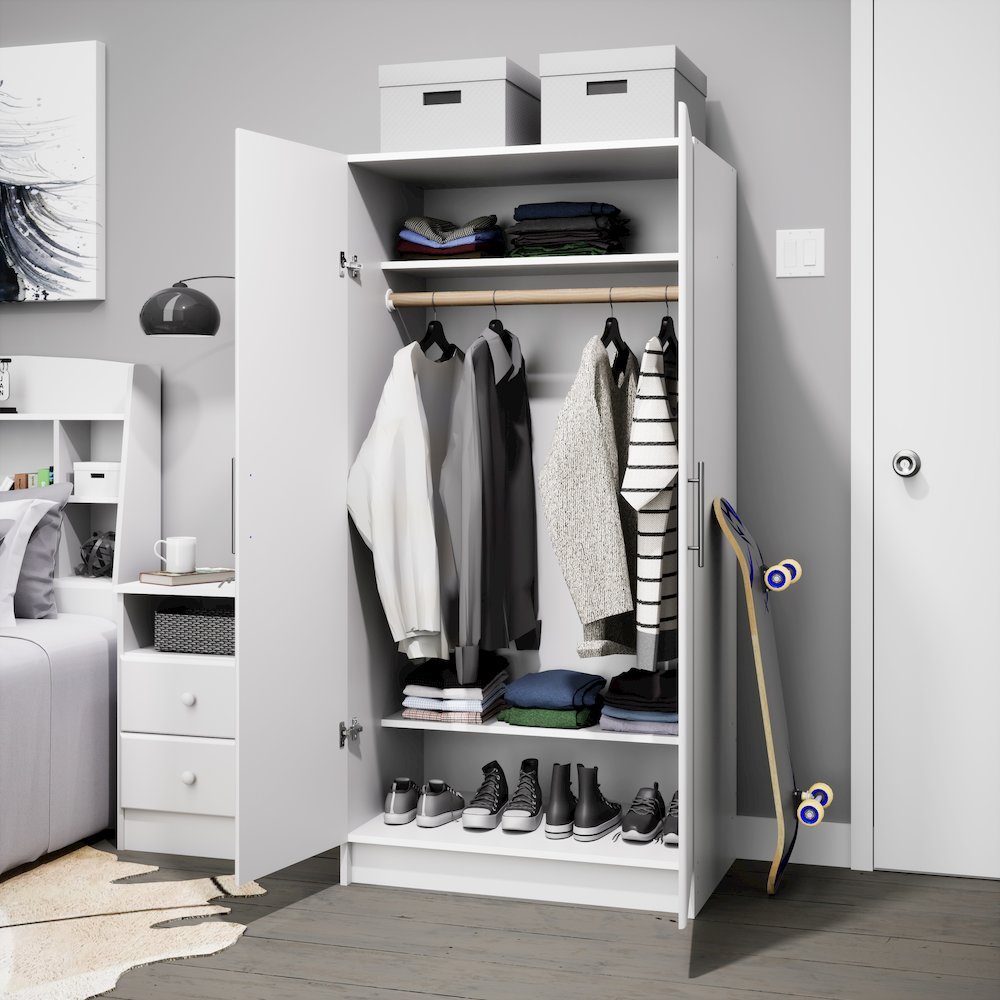 Elite 32" Wardrobe Cabinet. Picture 7