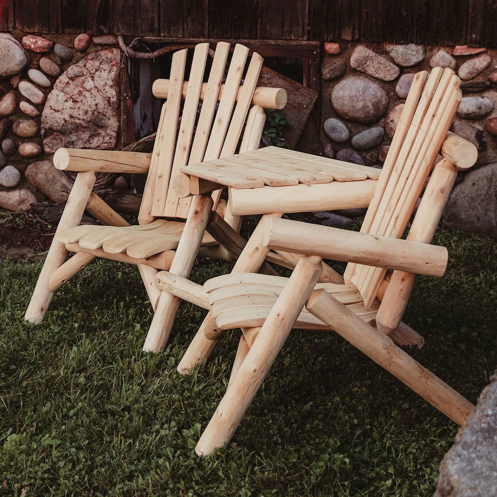 Cedar Log Visa-Tete. Picture 3