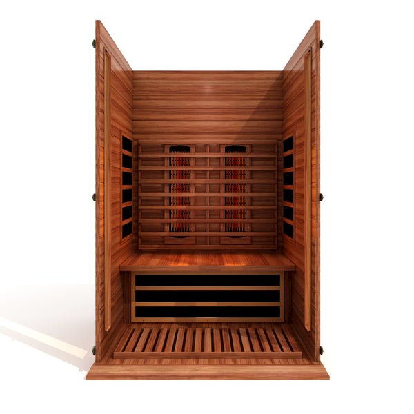 2-Person Full Spectrum Near Zero EMF (Under 2MG) FAR Infrared Sauna. Picture 4