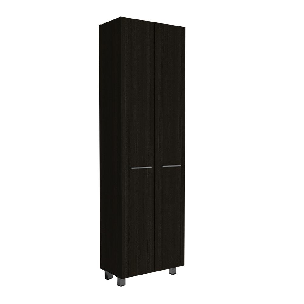 Tunez Pantry Cabinet White (2C) Blanco. Picture 6