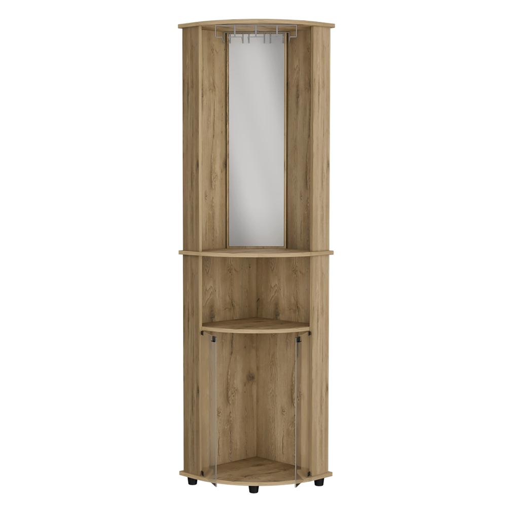 DEPOT E-SHOP Nashville - Corner Bar Cabinet Unit. Picture 1