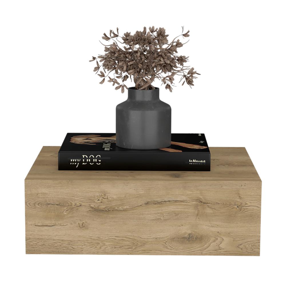 Ivor Floating Nightstand, Modern Wall-Mounted Bedside Shelf with Drawer. Picture 3