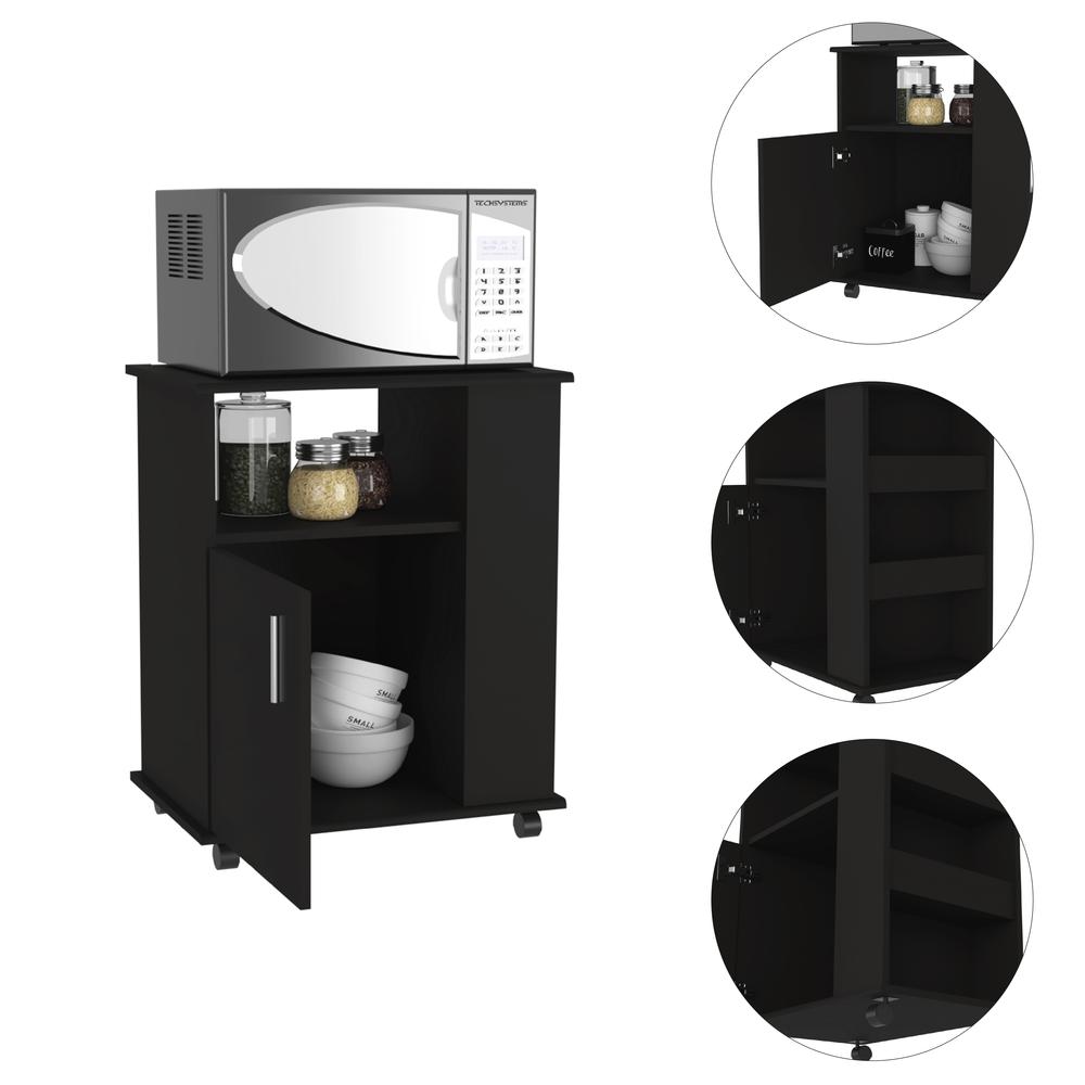 DEPOT E-SHOP Munich Lower Microwave Pantry Cabinet. Picture 2