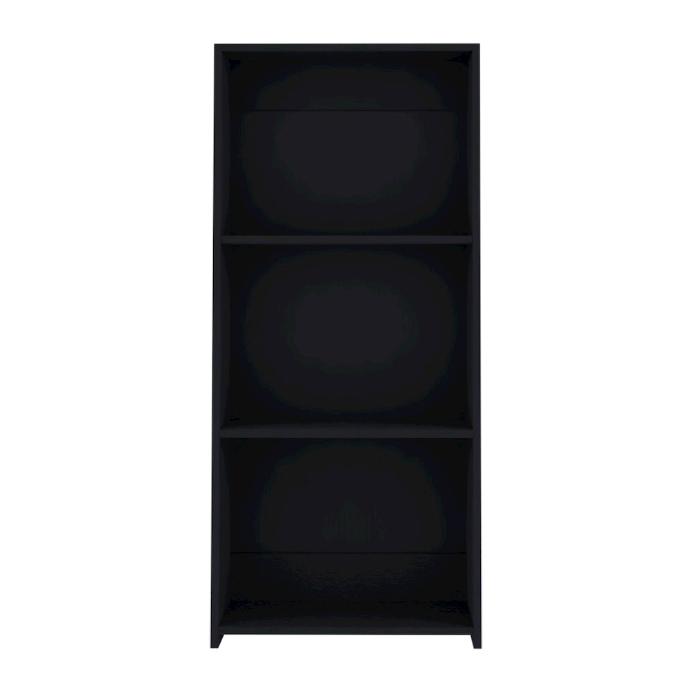 Gakona Bookcase, 3 shelves, Black. Picture 7