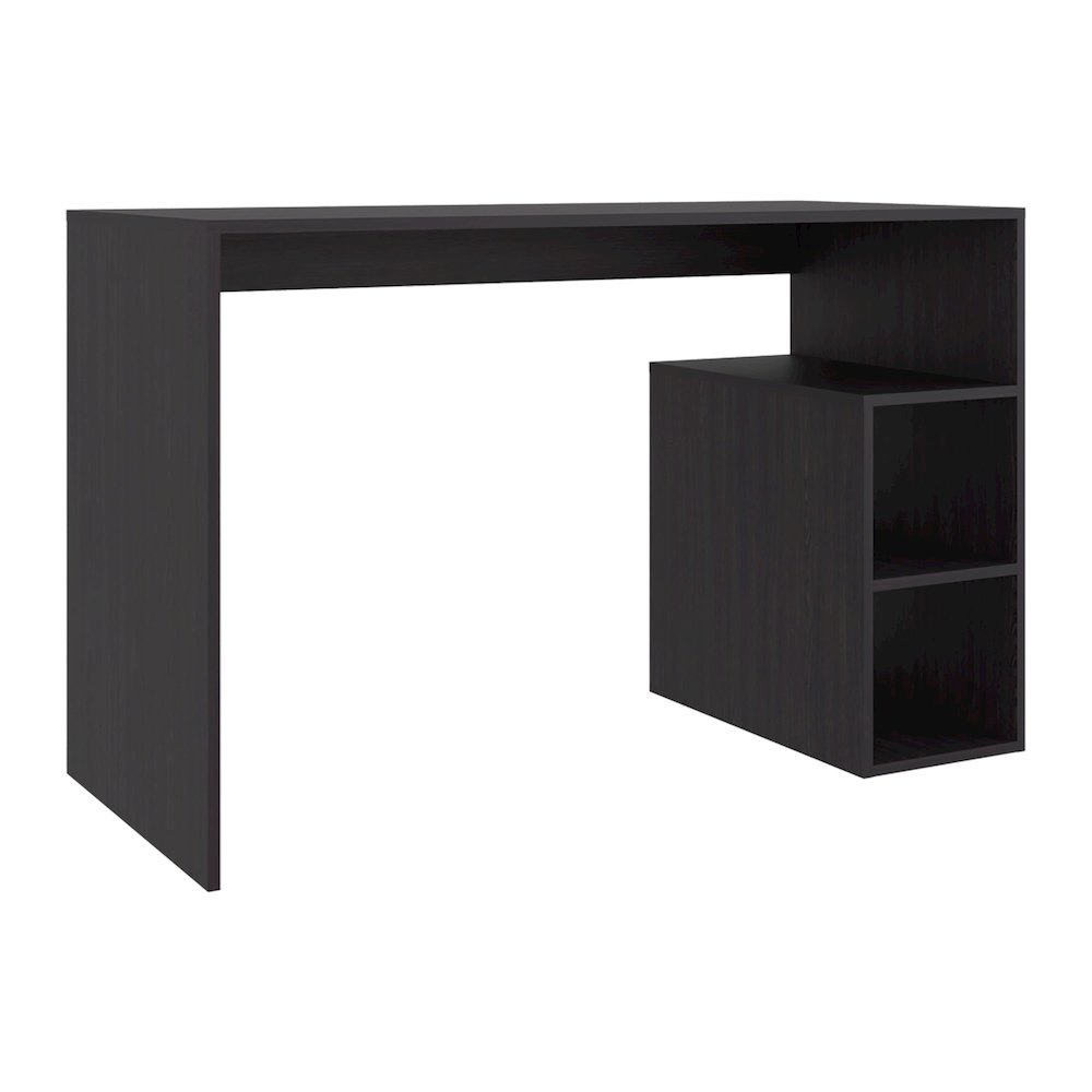 Benson Desk, 3 Shelves, Black Wengue. Picture 5