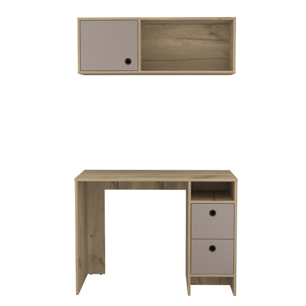 Aramis Office Set - Light Oak+Taupe. Picture 2