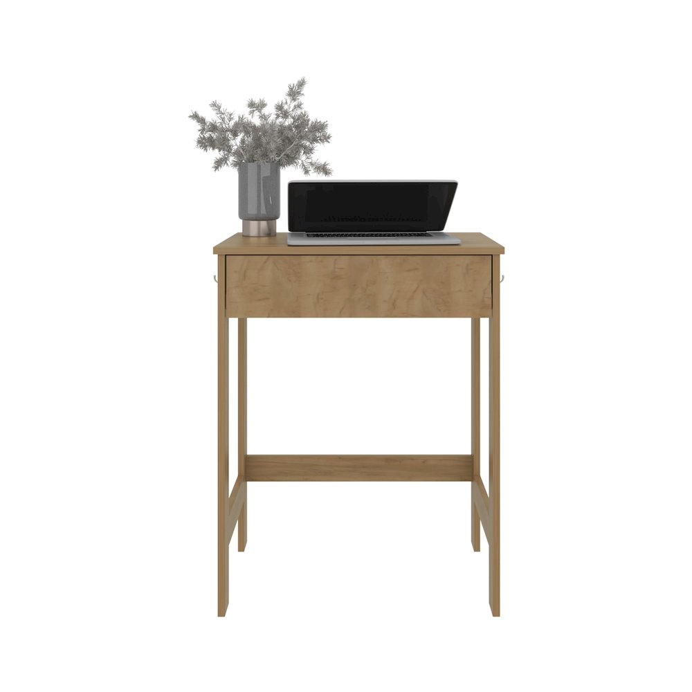 Yaak Desk, 1 Drawer, 4 Legs, Natural Oak. Picture 3
