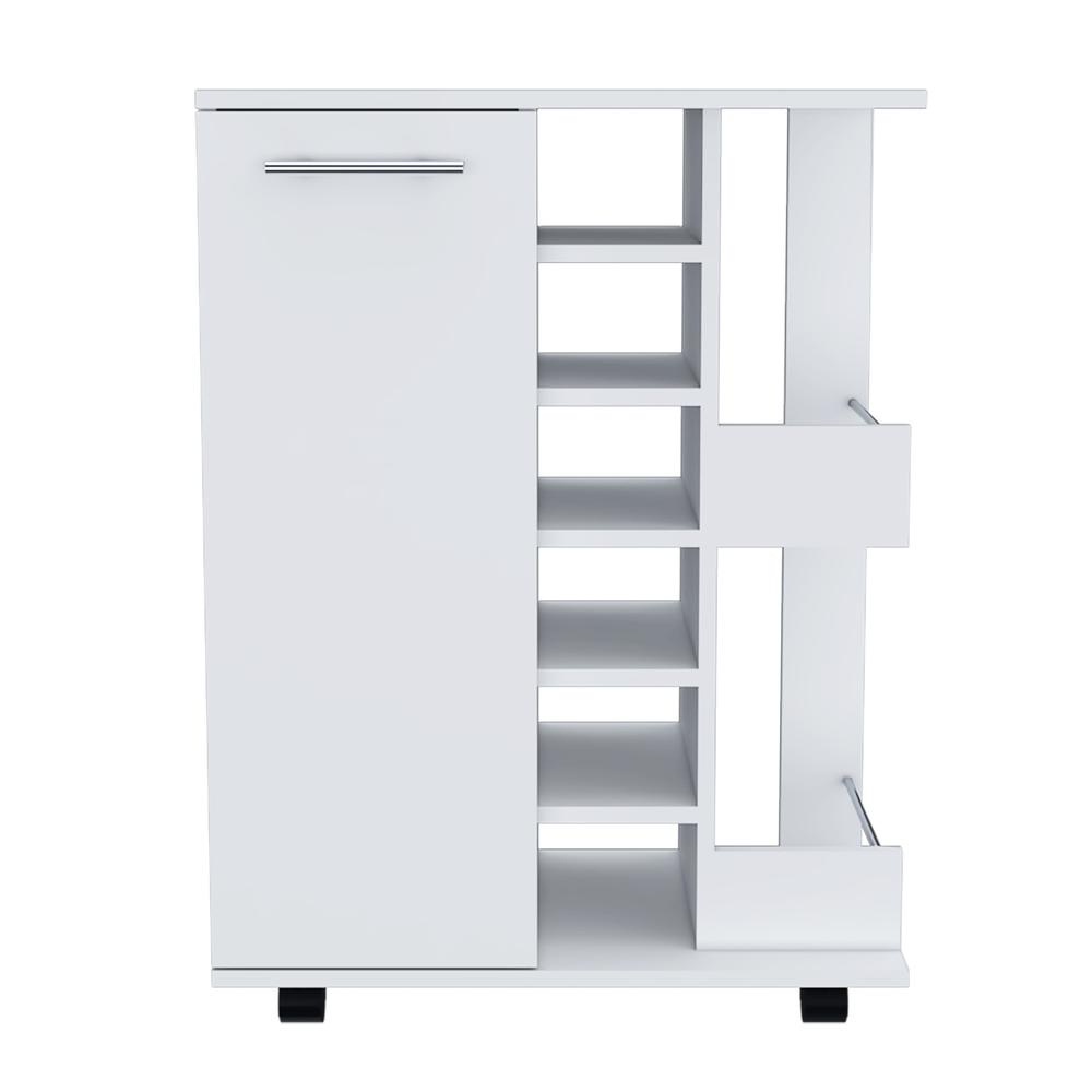 Magda Bar Cart - White. Picture 1