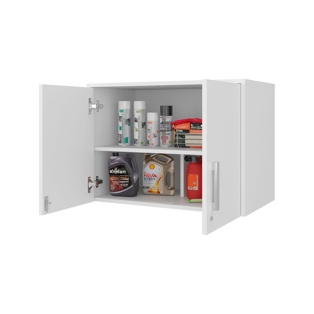 Danbury Storage Cabinet-Wall Cabinet, White. Picture 7