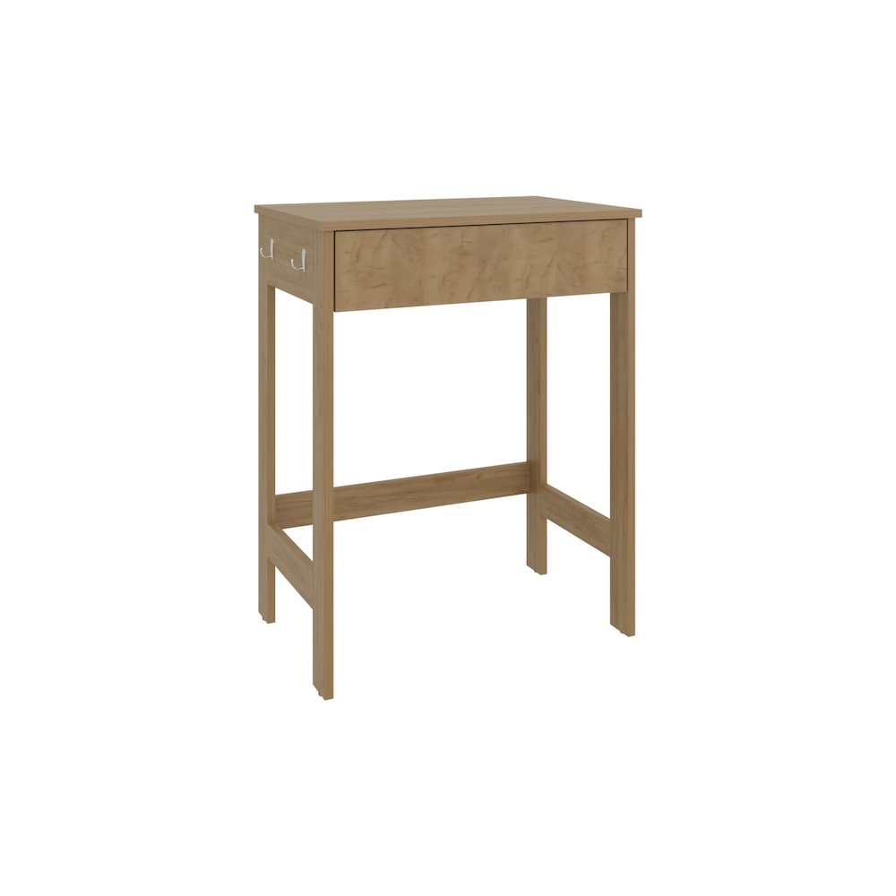 Yaak Desk, 1 Drawer, 4 Legs, Natural Oak. Picture 1